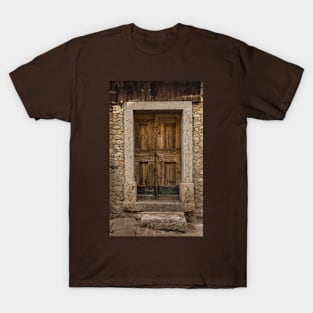 Door in Trava, Italy T-Shirt